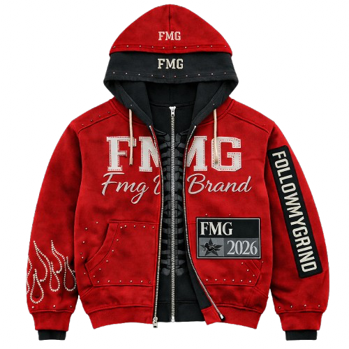 Two Piece Illusion Hoodie Set